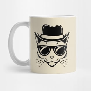 Cool Cat Frontside Mug